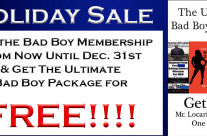 Bad Boy Membership Holiday Sale